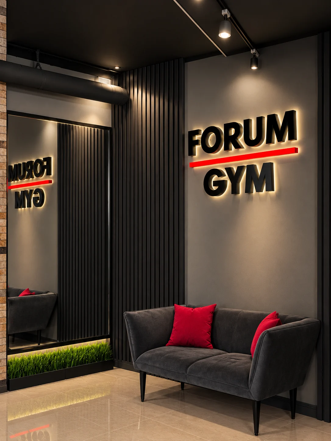 Входная зона — Forum Gym